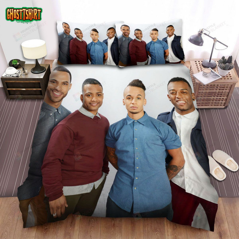 Jls Band Smile Bed Sheets Spread Comforter Duvet Cover Bedding Set