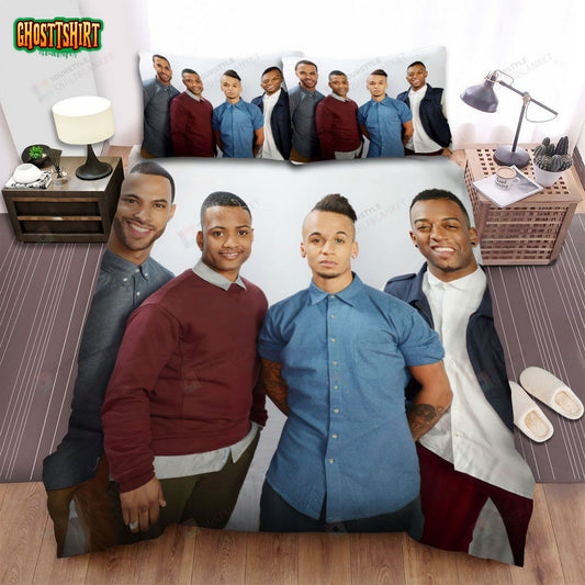 Jls Band Smile Bed Sheets Spread Comforter Duvet Cover Bedding Set