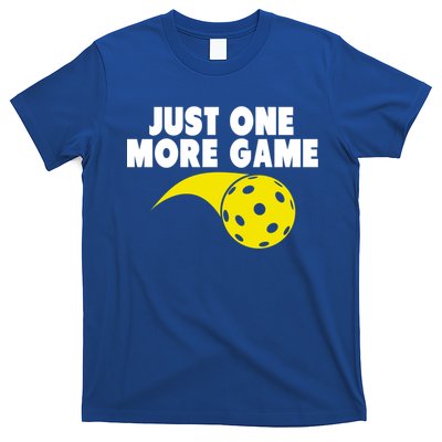 Just One More Game Pickleball Gift T-Shirt