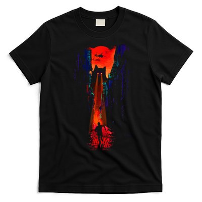 Japanese Sunset Catzilla T-Shirt