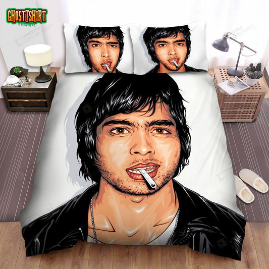 Justice Band Art Print Bed Sheets Spread Comforter Duvet Cover Bedding Set