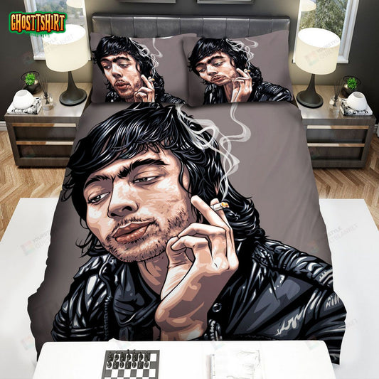 Justice Band Fan Art Bed Sheets Spread Comforter Duvet Cover Bedding Set