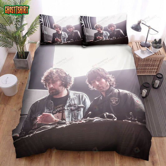 Justice Band On Stage Bed Sheets Spread Comforter Duvet Cover Bedding Set