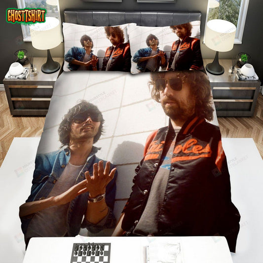 Justice Band Outdoor Photoshoot Bed Sheets Spread Comforter Duvet Cover Bedding Set