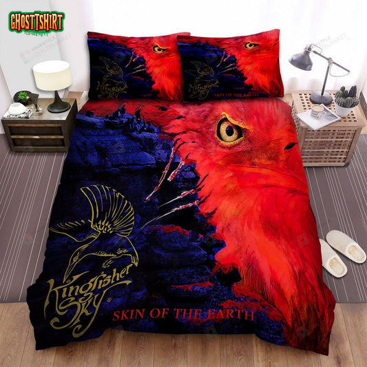 Kingfisher Skin Of The Earth Album Music Bed Sheets Spread Comforter Duvet Cover Bedding Set