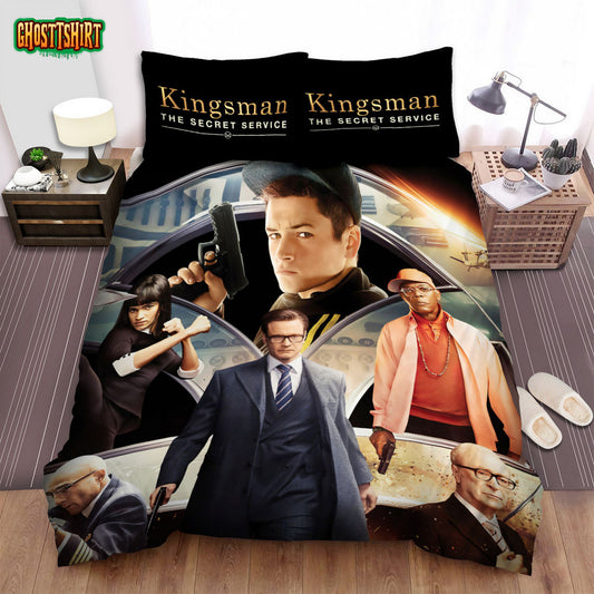 Kingsman The Secret Service Movie Art 7 Bed Sheets Spread Comforter Duvet Cover Bedding Set