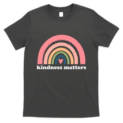 Kindness Matters Rainbow Heart T-Shirt