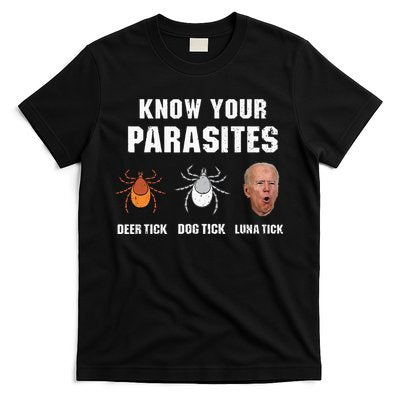 Know Your Parasites Anti Joe Biden T-Shirt