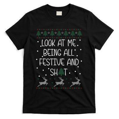 look at me being all festive Humorous Xmas T-Shirt