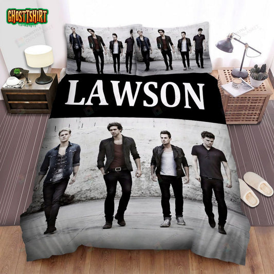 Lawson Band Walking Pose Bed Sheets Spread Comforter Duvet Cover Bedding Set