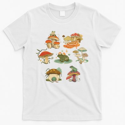Lovely Frog And Mushroom T-Shirt