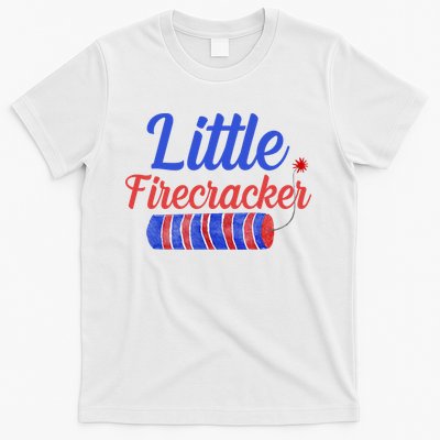 Little Firecracker Funny 4th Of July T-Shirt