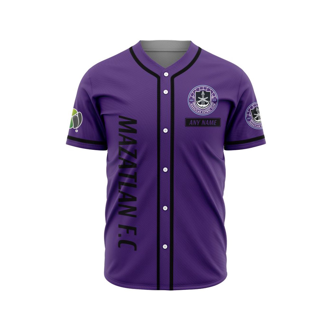 LIGA MX Mazatlan F.C Personalized Name Baseball Jersey Gift for Men Women - Bafud