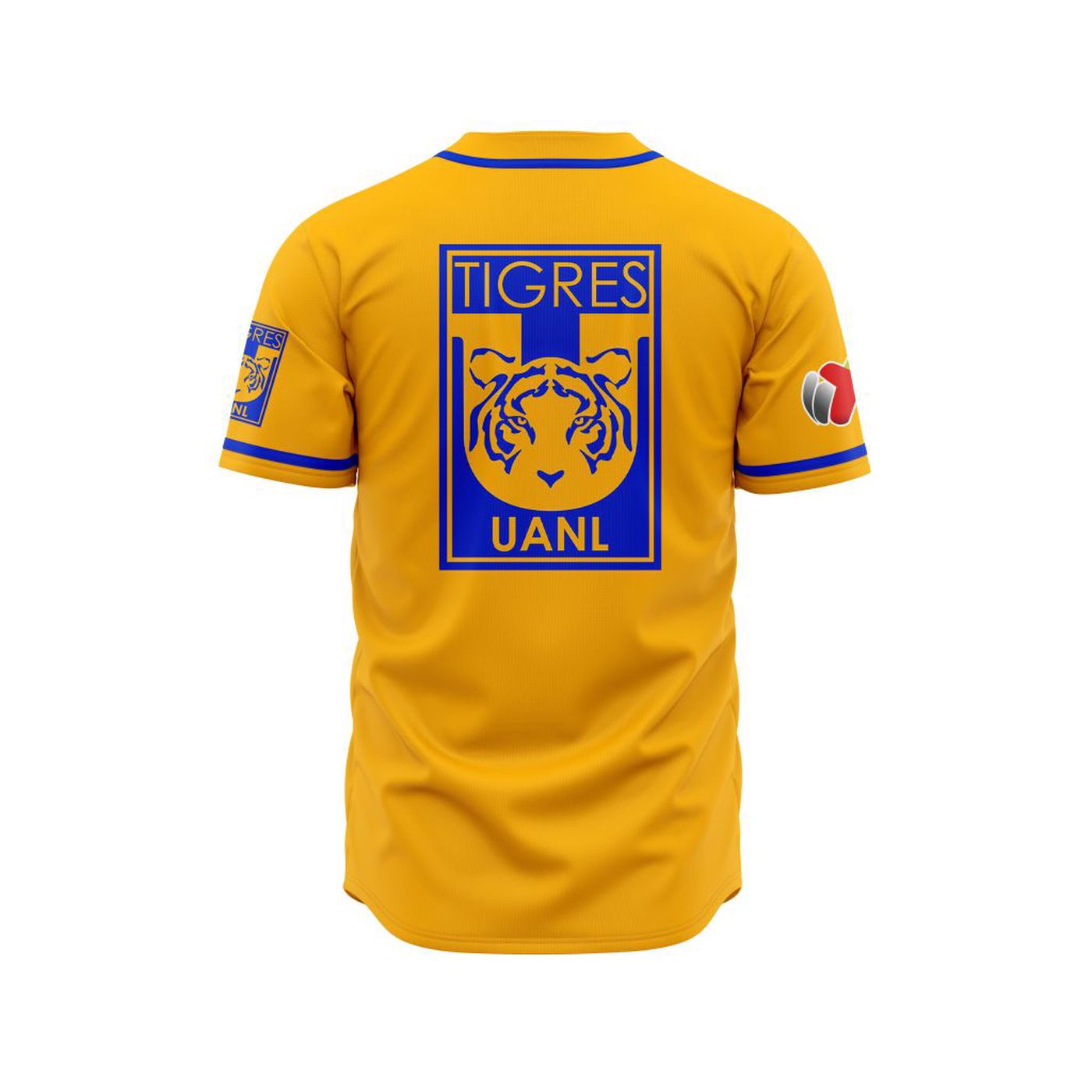 LIGA MX Tigres UANL Personalized Name Baseball Jersey Gift for Men Women - Bafud