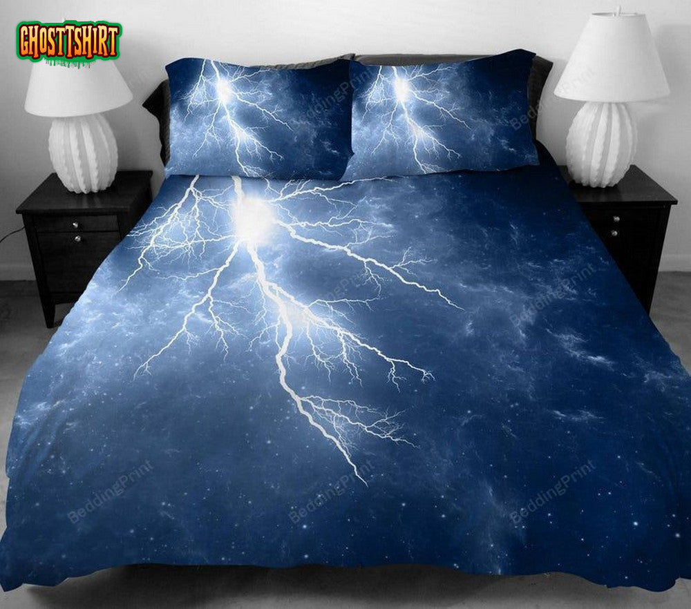 Lightning Bed Sheets Duvet Cover Bedding Set