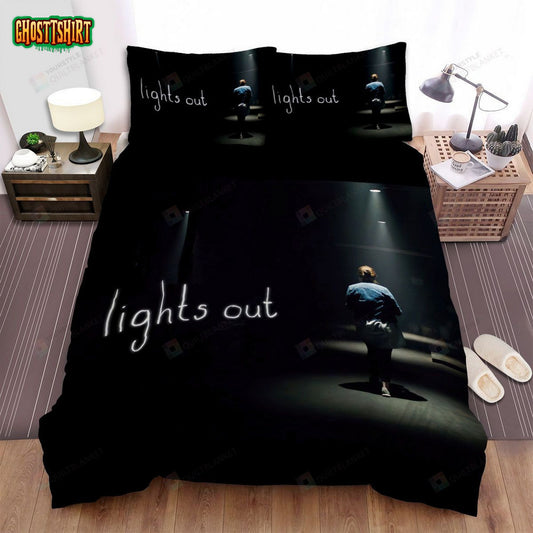 Lights Out (Ii) Movie Alone Photo Bed Sheets Spread Comforter Duvet Cover Bedding Set