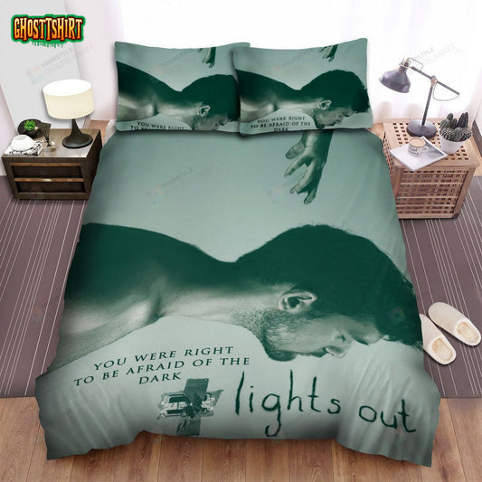 Lights Out (Ii) Movie Art Photo Bed Sheets Spread Comforter Duvet Cover Bedding Set