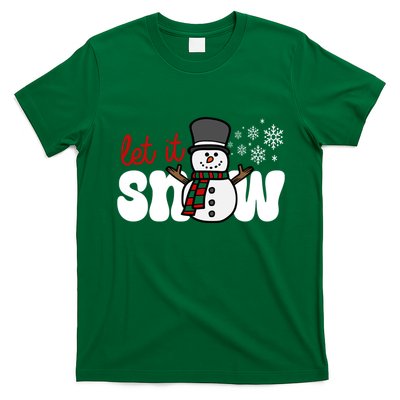 Let It Snow Christmas Holiday Cute T-Shirt