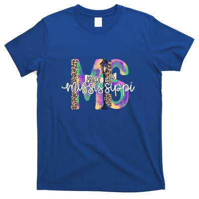 Leopard Mississippi Ms Mardi Gras T-Shirt