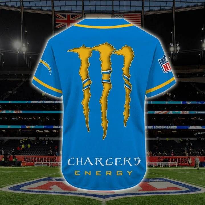 Los Angeles Chargers Personalized Baseball Jersey Fan Gifts - lylyprint.com