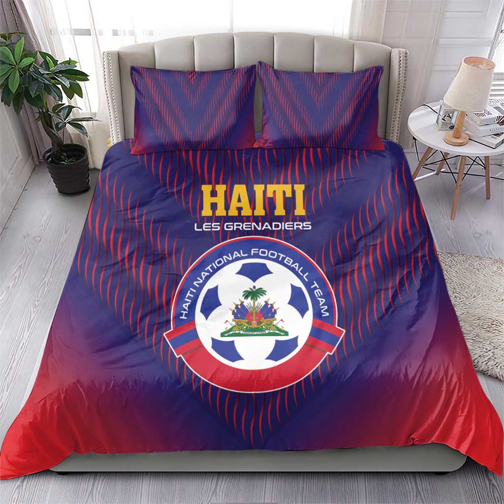 Afro Haiti Football Bedding Set Come On Les Grenadiers LT01