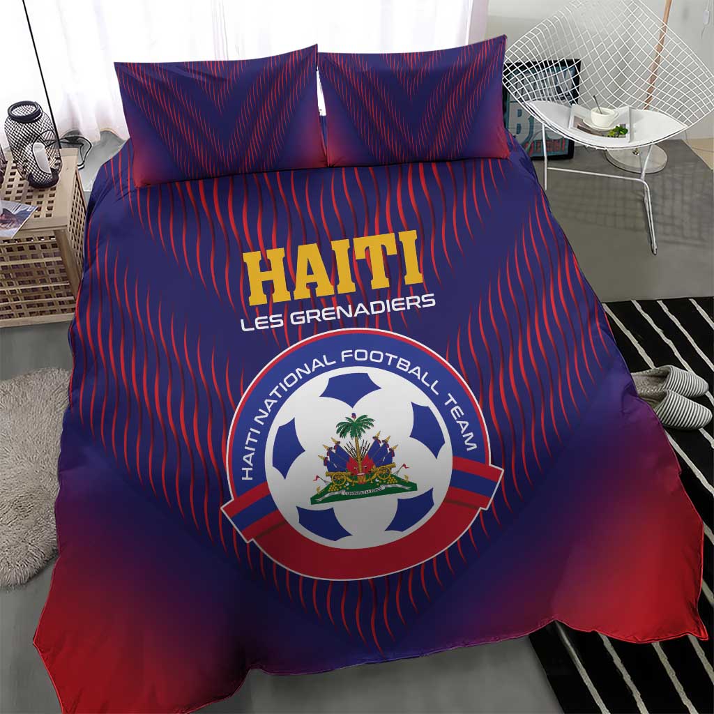 Afro Haiti Football Bedding Set Come On Les Grenadiers LT01