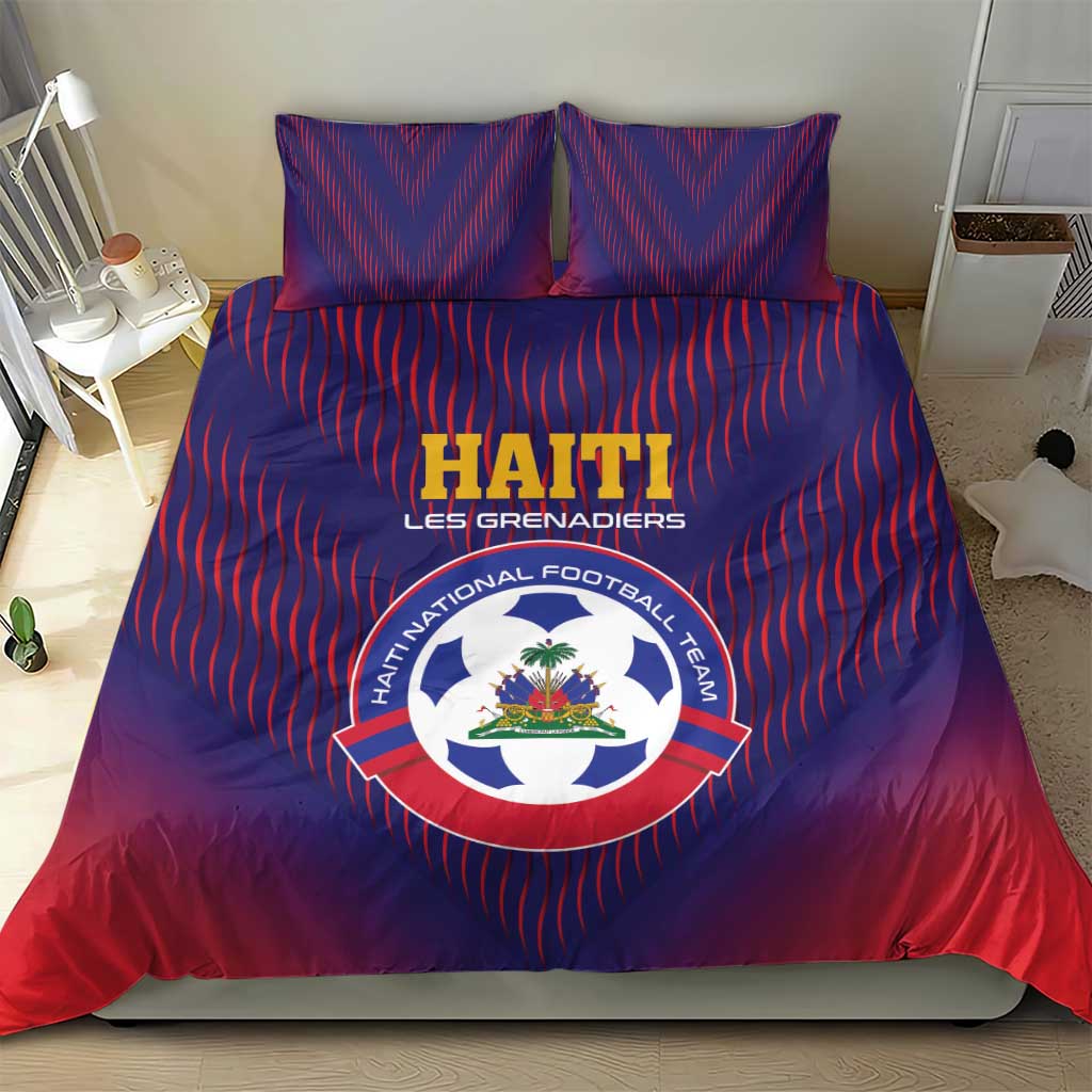 Afro Haiti Football Bedding Set Come On Les Grenadiers LT01