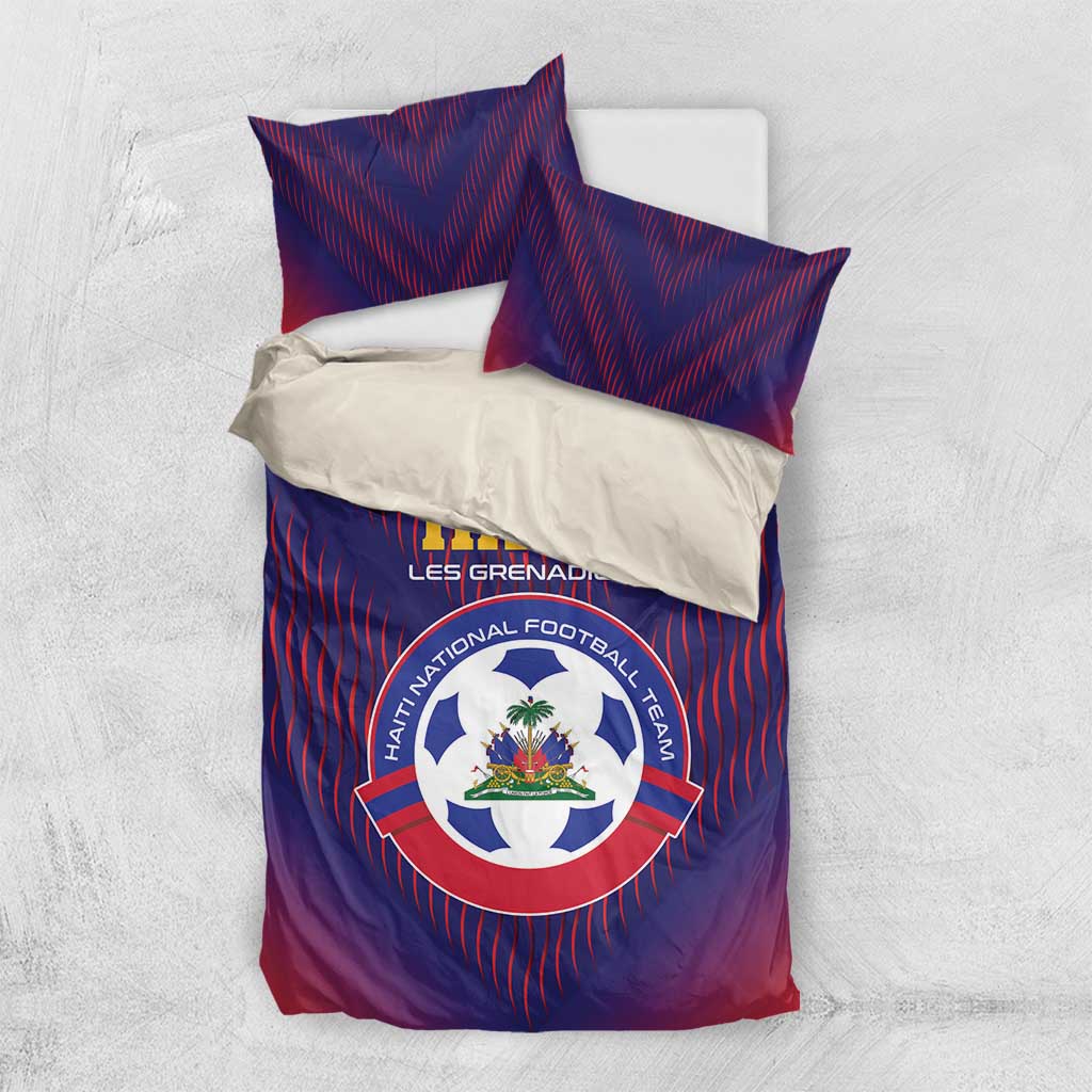 Afro Haiti Football Bedding Set Come On Les Grenadiers LT01