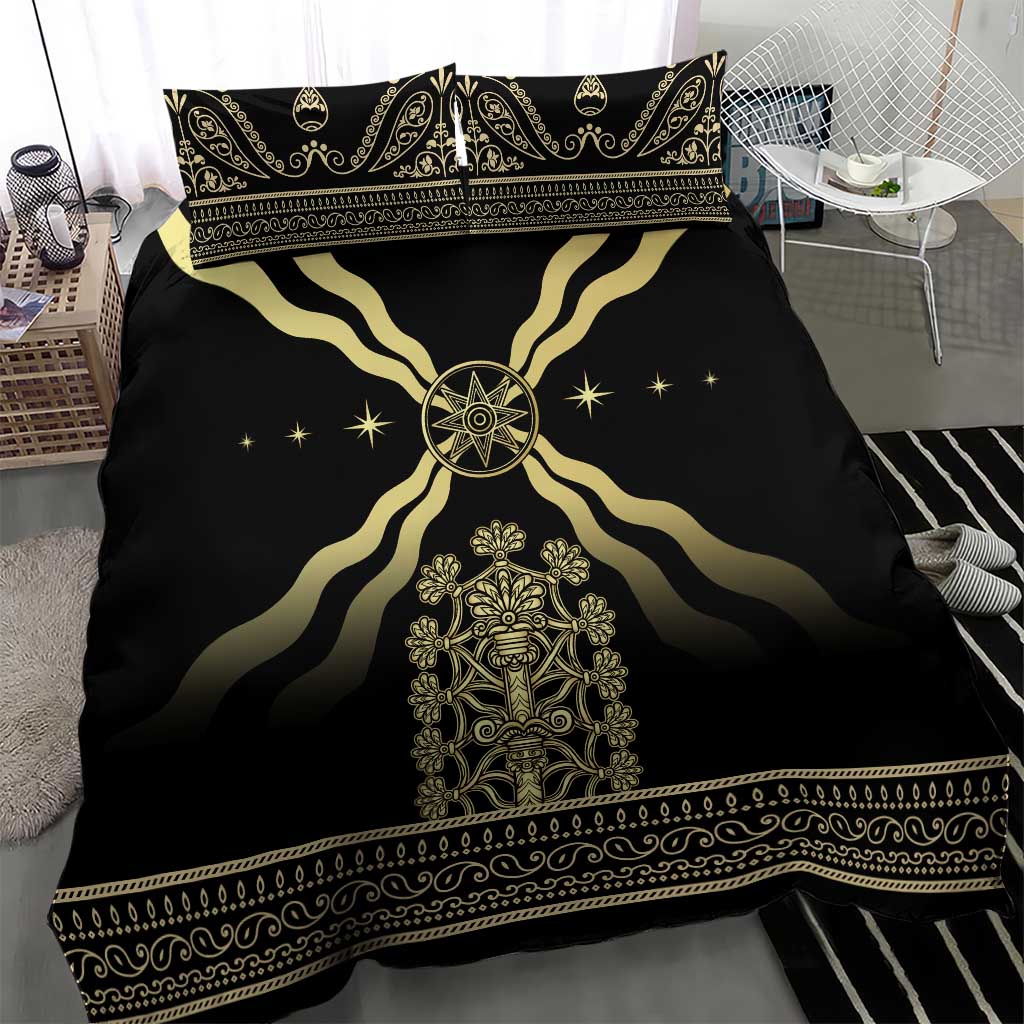 Assyria Empire Bedding Set Assyrian Mythological Spirit LT01