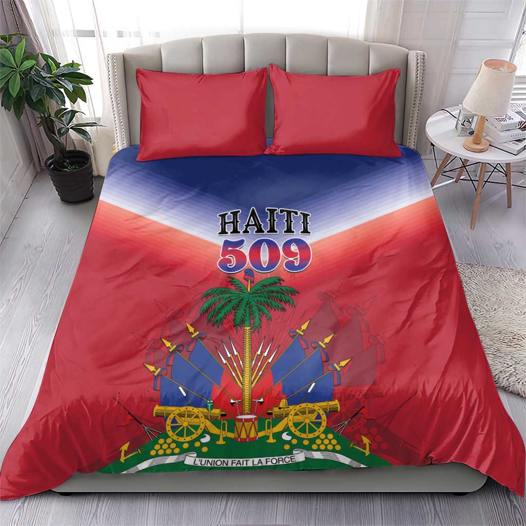 Afro Haiti 509 Bedding Set Repiblik d Ayiti LT01