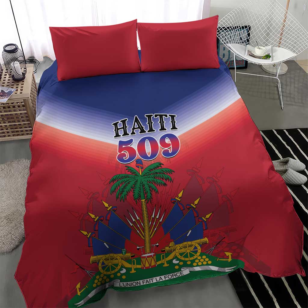 Afro Haiti 509 Bedding Set Repiblik d Ayiti LT01