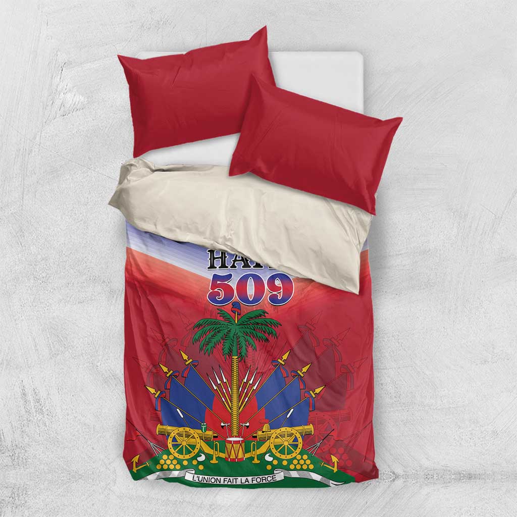 Afro Haiti 509 Bedding Set Repiblik d Ayiti LT01