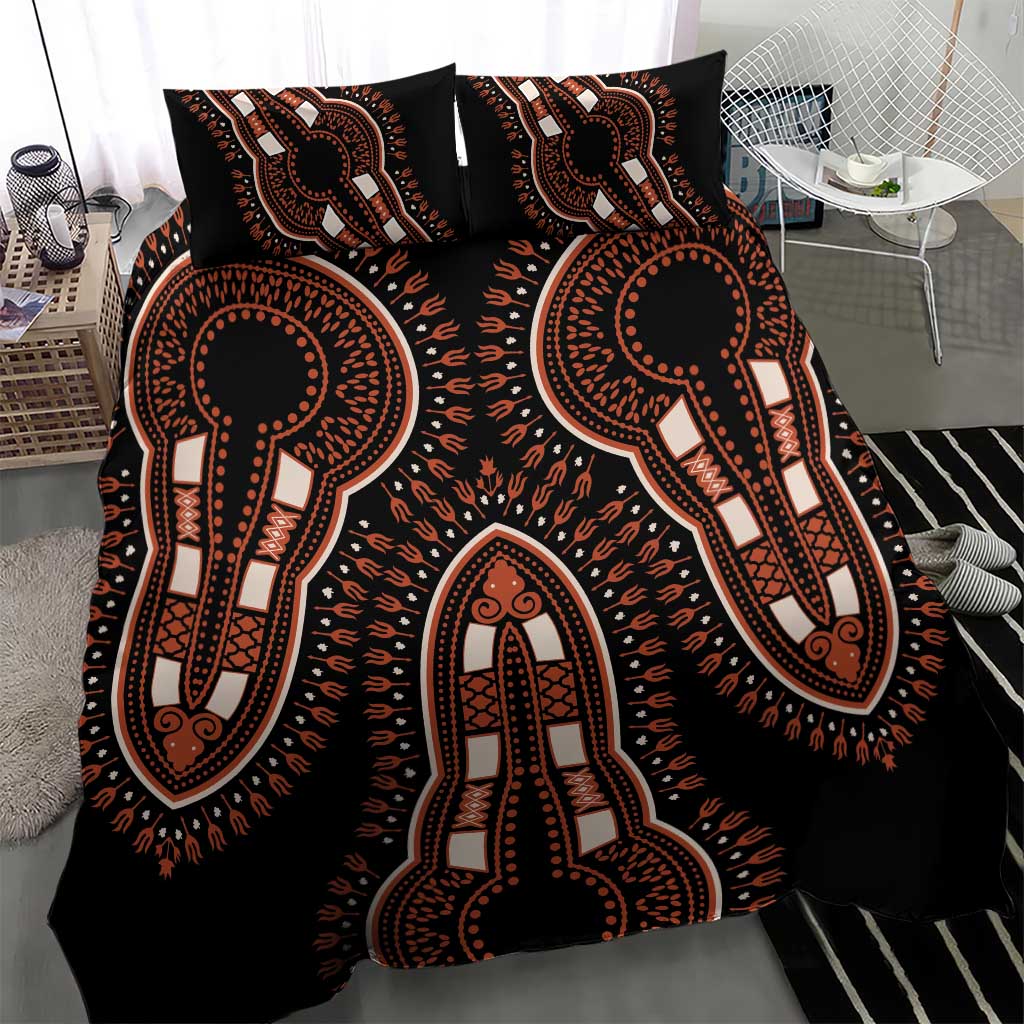 African Dashiki Bedding Set Afro Vintage Pattern LT01
