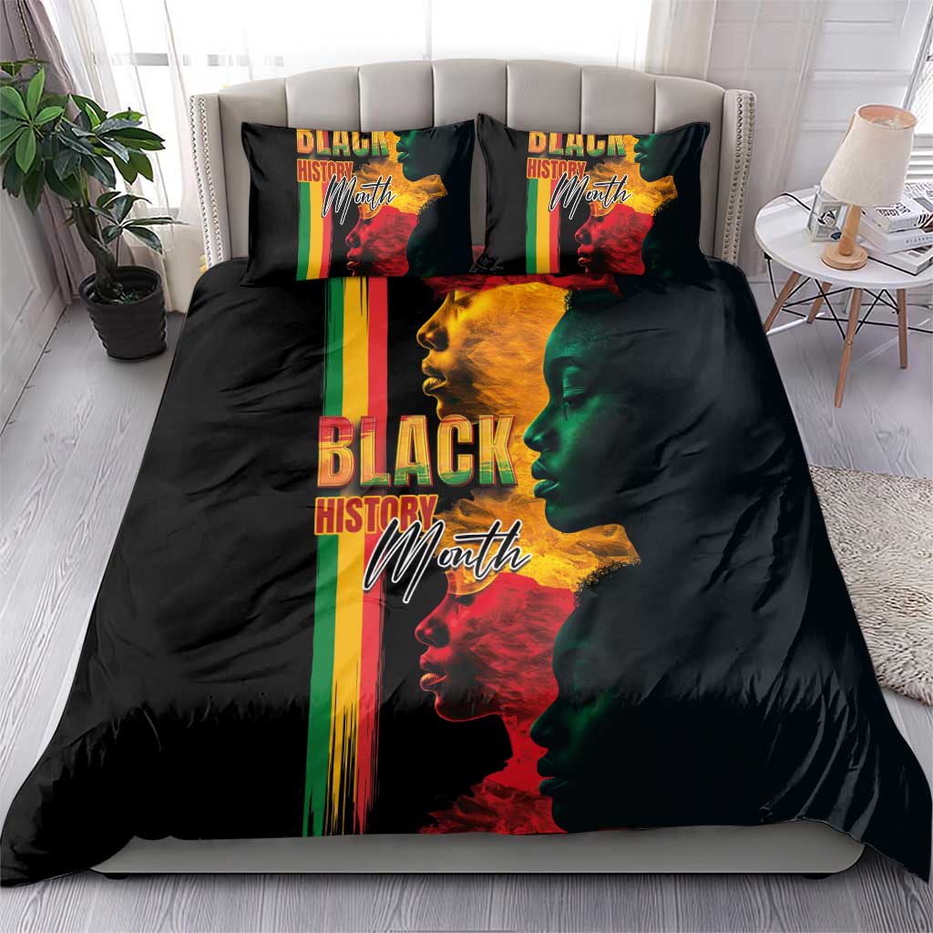 Afro - Black History Month Bedding Set Black Soul - I'm Black Every Month LT03