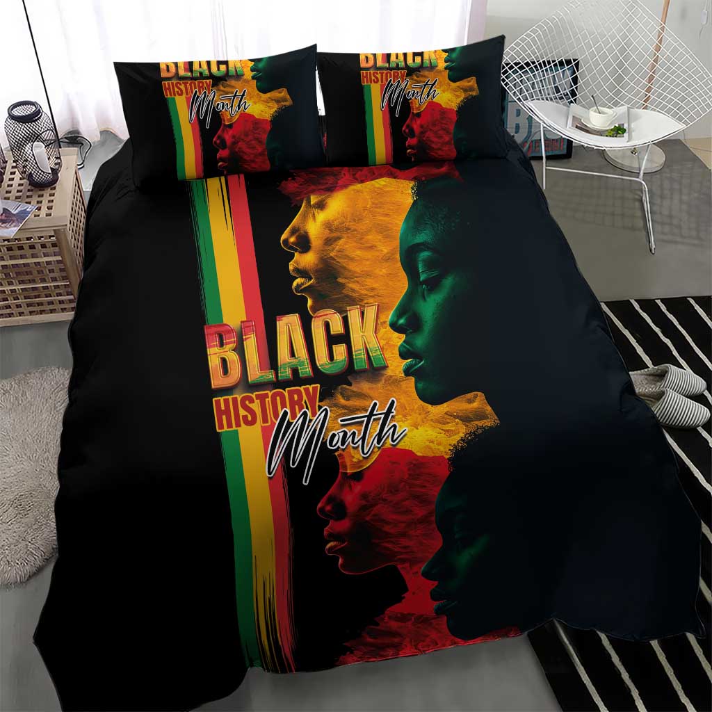Afro - Black History Month Bedding Set Black Soul - I'm Black Every Month LT03