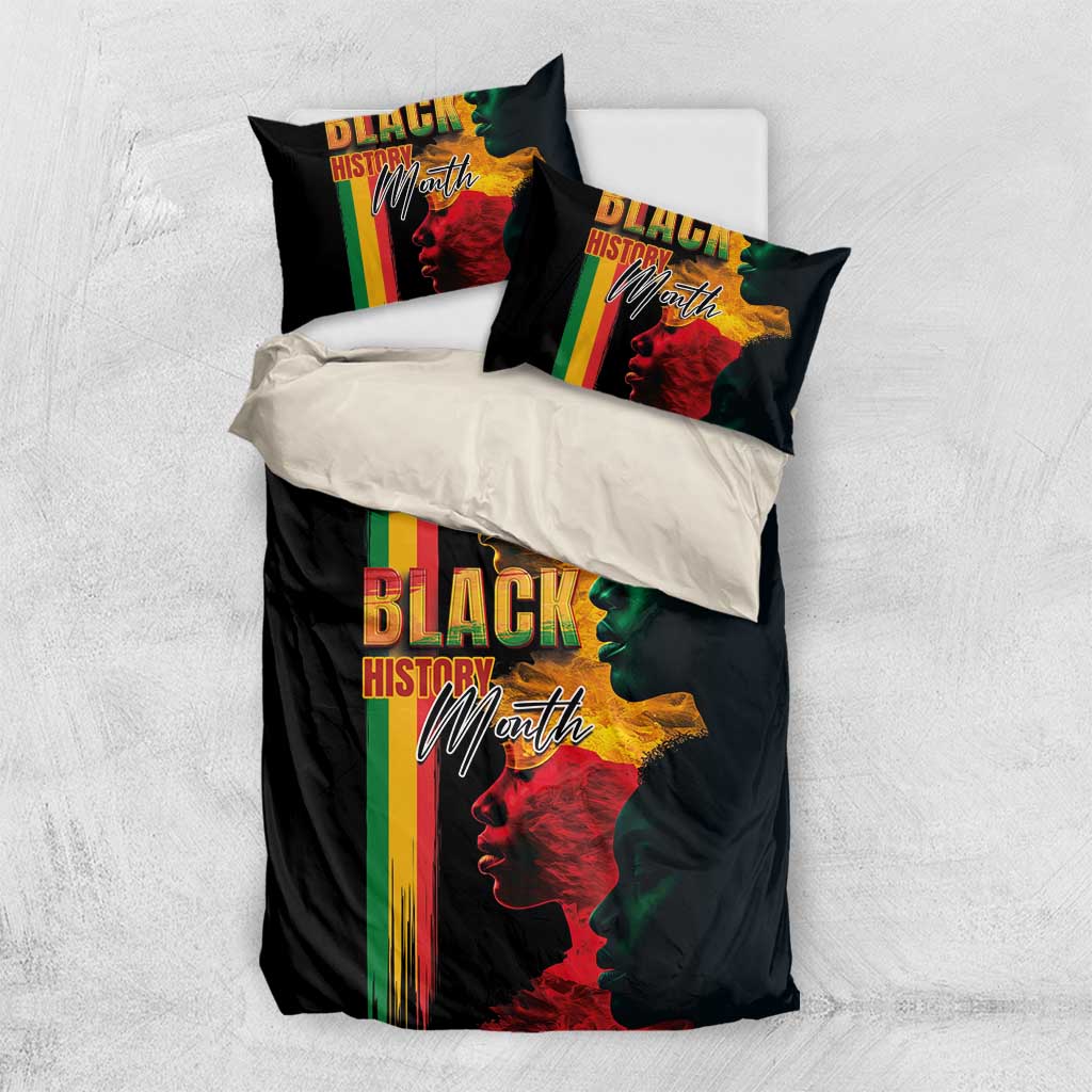 Afro - Black History Month Bedding Set Black Soul - I'm Black Every Month LT03