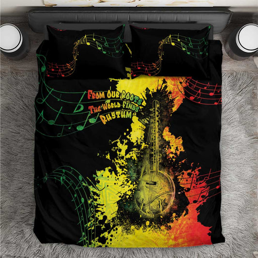 Afro Music Pride Bedding Set From Our Roots The World Finds Rhythm LT05