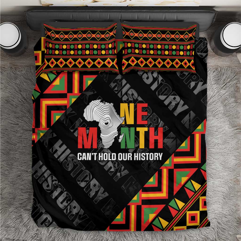 Black History Month Bedding Set One Month Can't Hold Our History LT05