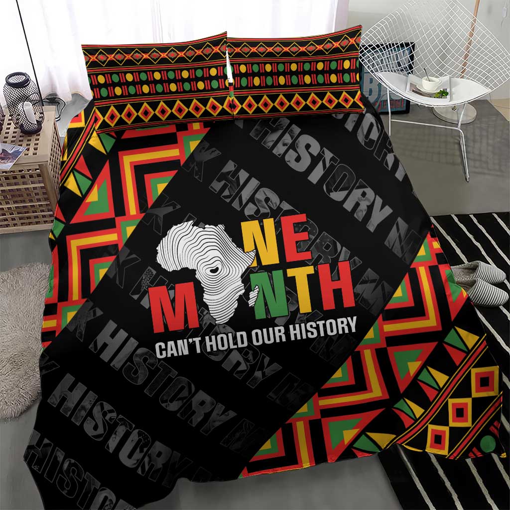 Black History Month Bedding Set One Month Can't Hold Our History LT05