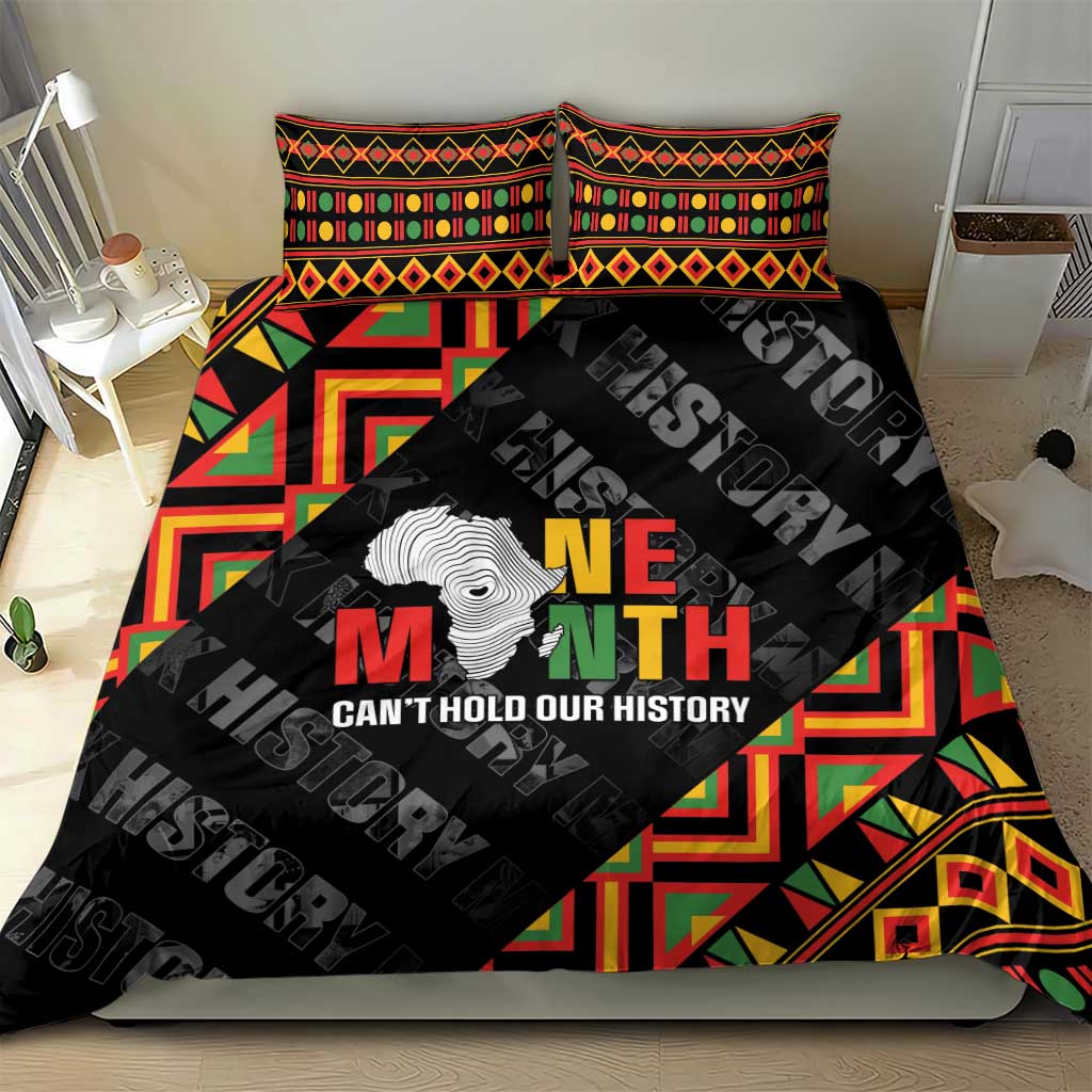 Black History Month Bedding Set One Month Can't Hold Our History LT05
