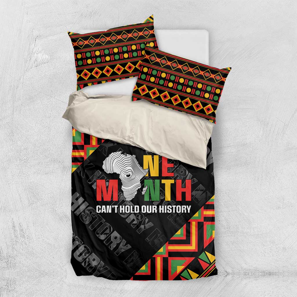 Black History Month Bedding Set One Month Can't Hold Our History LT05