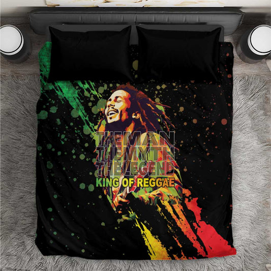 Afro Legend Bob Bedding Set One Love Heart Destiny LT05