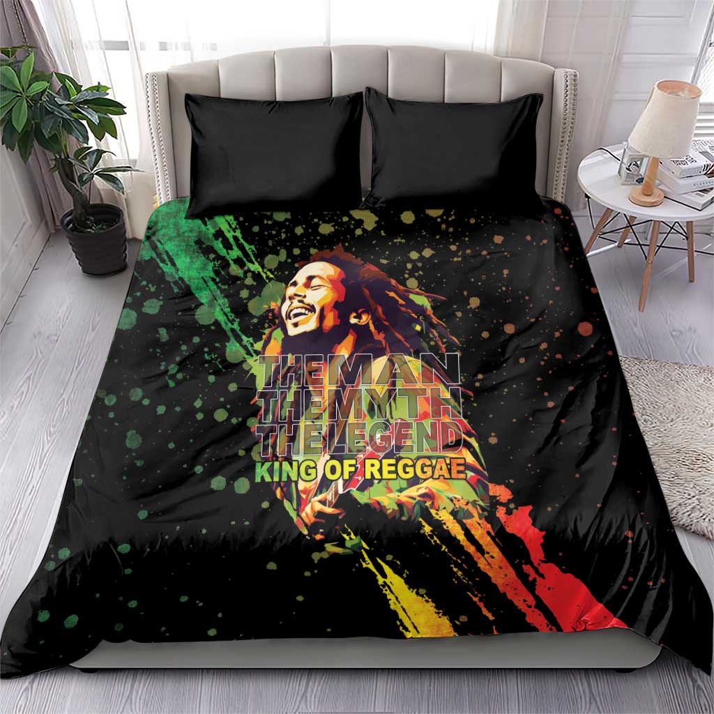 Afro Legend Bob Bedding Set One Love Heart Destiny LT05