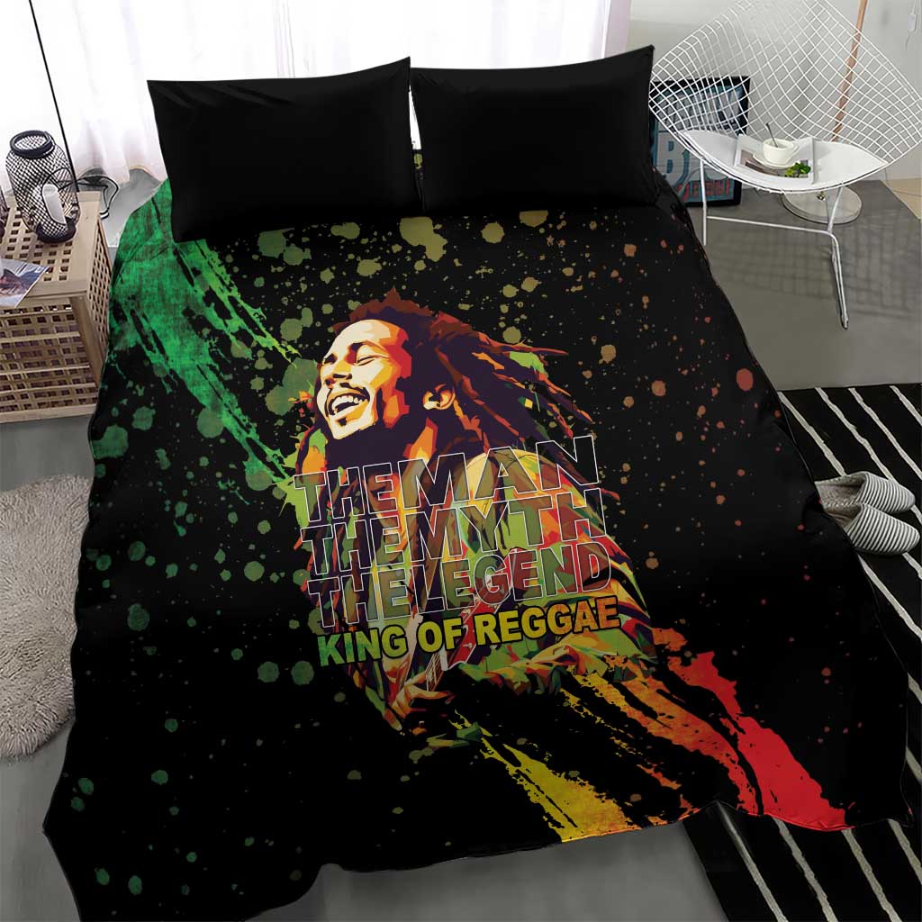 Afro Legend Bob Bedding Set One Love Heart Destiny LT05