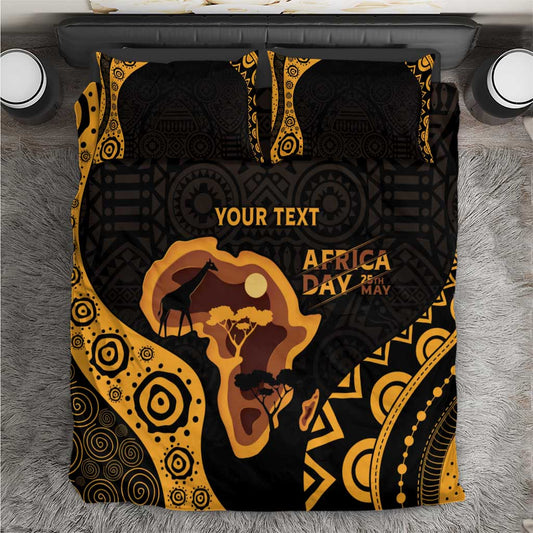 Africa Day Personalized Bedding Set Ethnic Retro Style LT7