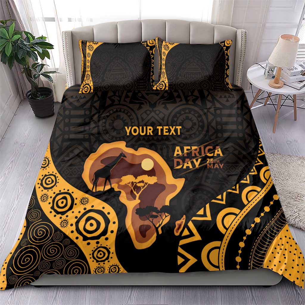 Africa Day Personalized Bedding Set Ethnic Retro Style LT7