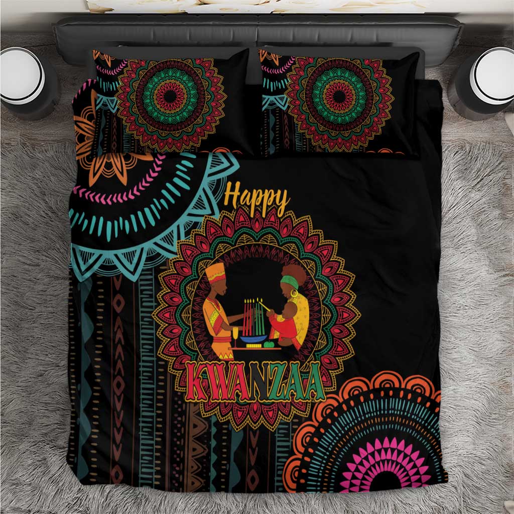 Africa Happy Kwanzaa Bedding Set Nguzo Saba LT7