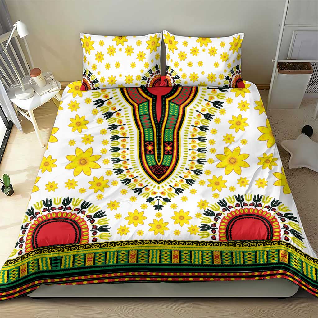 Afro Enkutatash Dashiki and Adey Abeba Bedding Set LT9