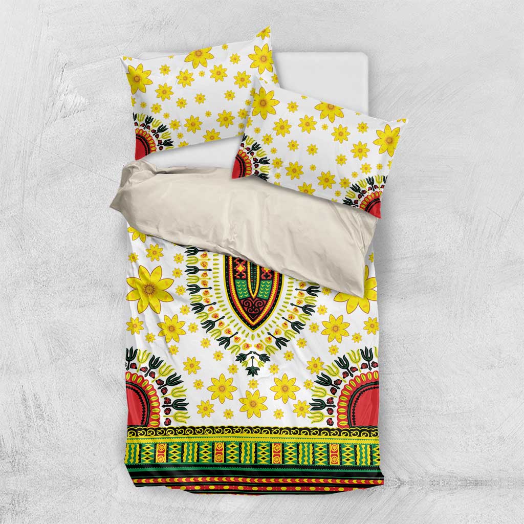 Afro Enkutatash Dashiki and Adey Abeba Bedding Set LT9