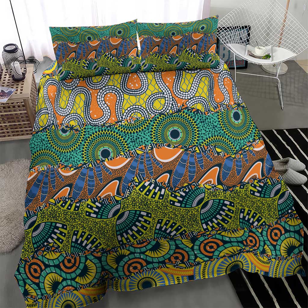Africa Tribal Mixed Pattern Bedding Set LT9